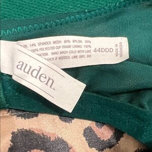 Auden Deep Emerald Support Bra